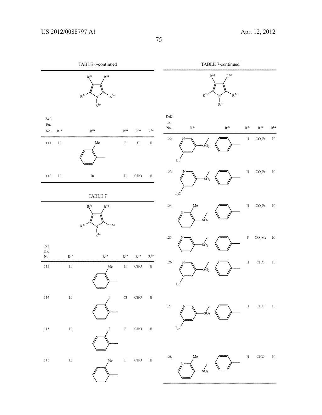 1-HETEROCYCLYLSULFONYL, 3-AMINOMETHYL, 5- (HETERO-) ARYL SUBSTITUTED     1-H-PYRROLE DERIVATIVES AS ACID SECRETION INHIBITORS - diagram, schematic, and image 76