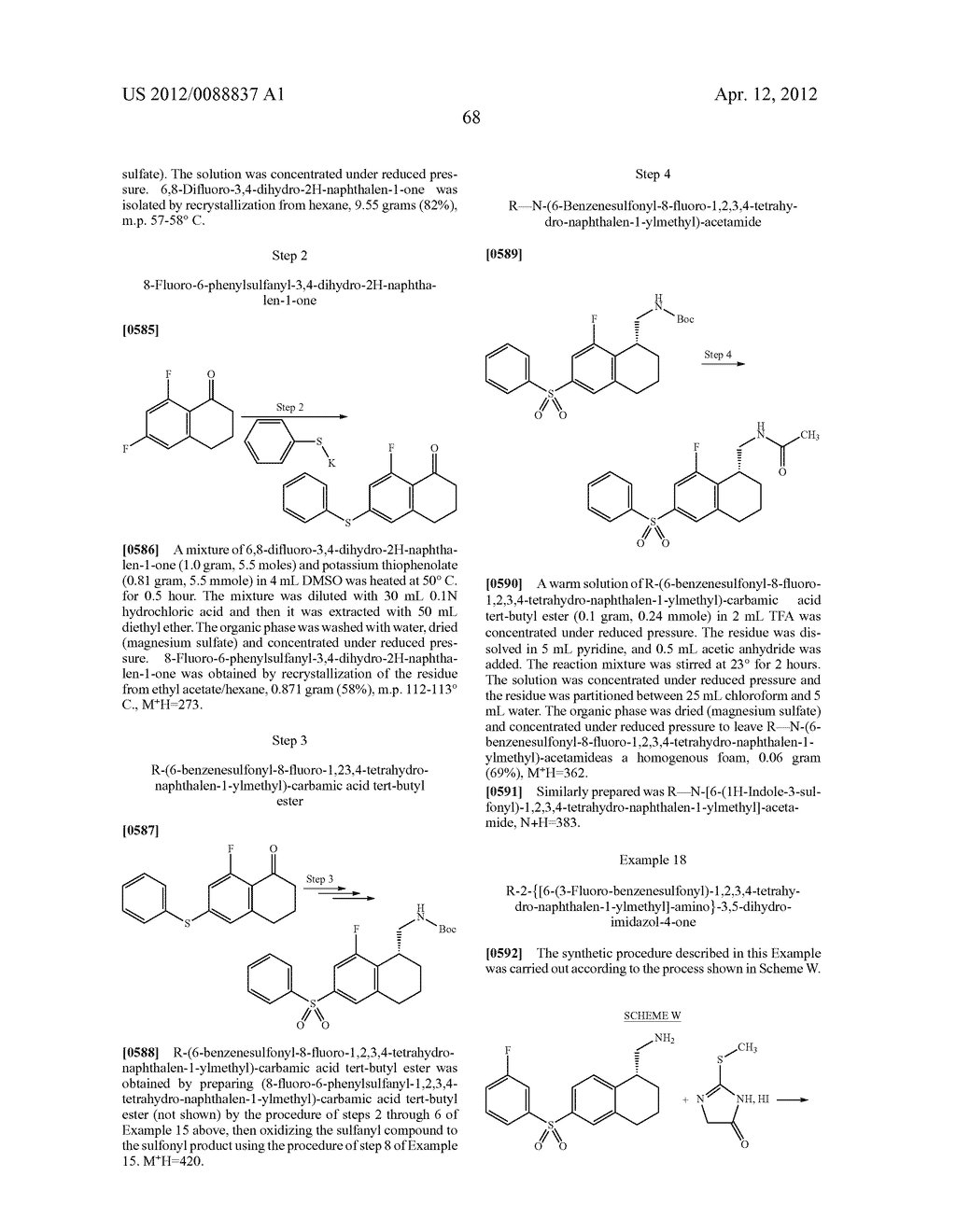 TETRALIN AND INDANE DERIVATIVES AND USES THEREOF - diagram, schematic, and image 69
