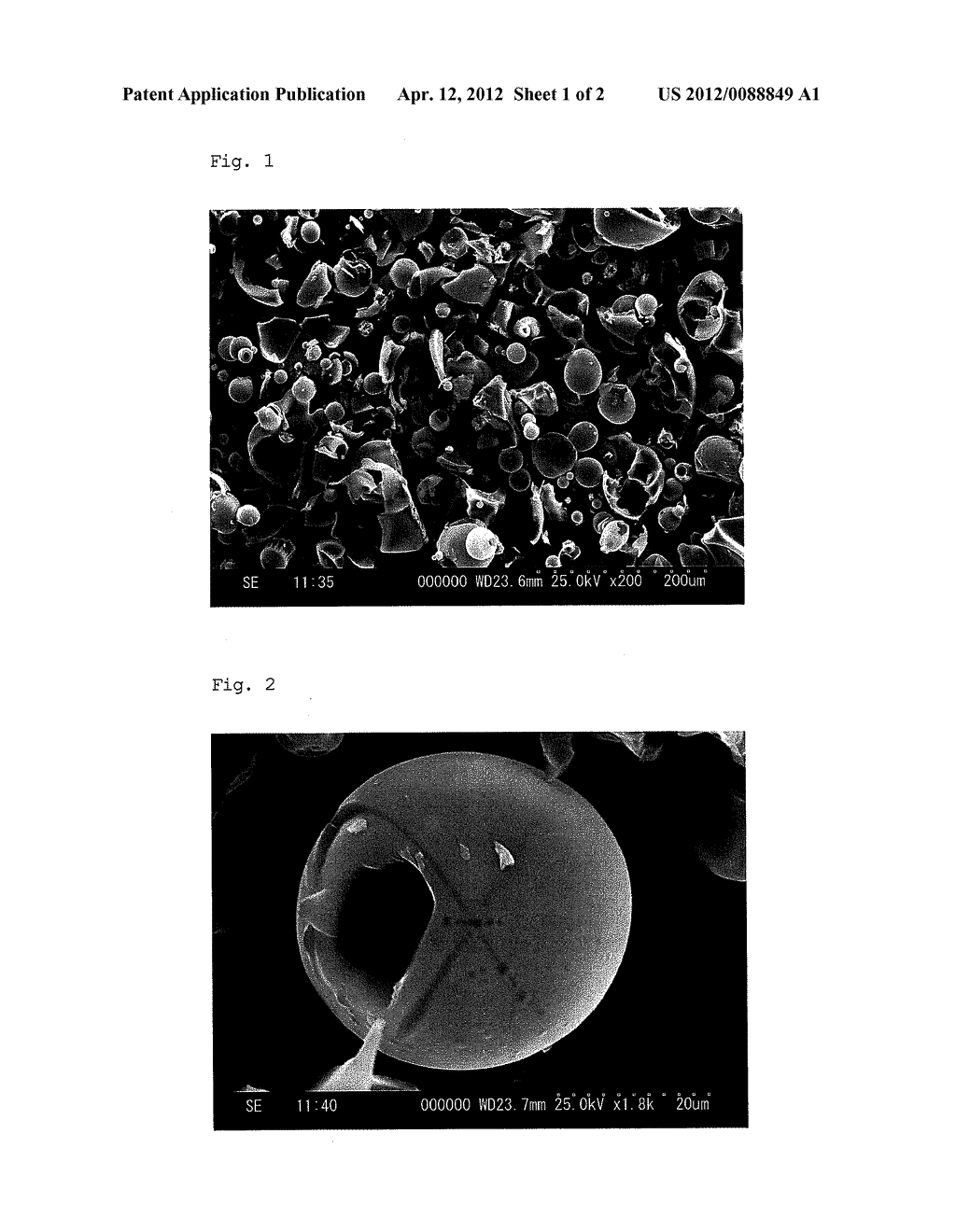 OIL-ADSORBING COMPOSITION, METHOD FOR ITS PRODUCTION, AND METHOD FOR USING     THE OIL-ADSORBING COMPOSITION - diagram, schematic, and image 02