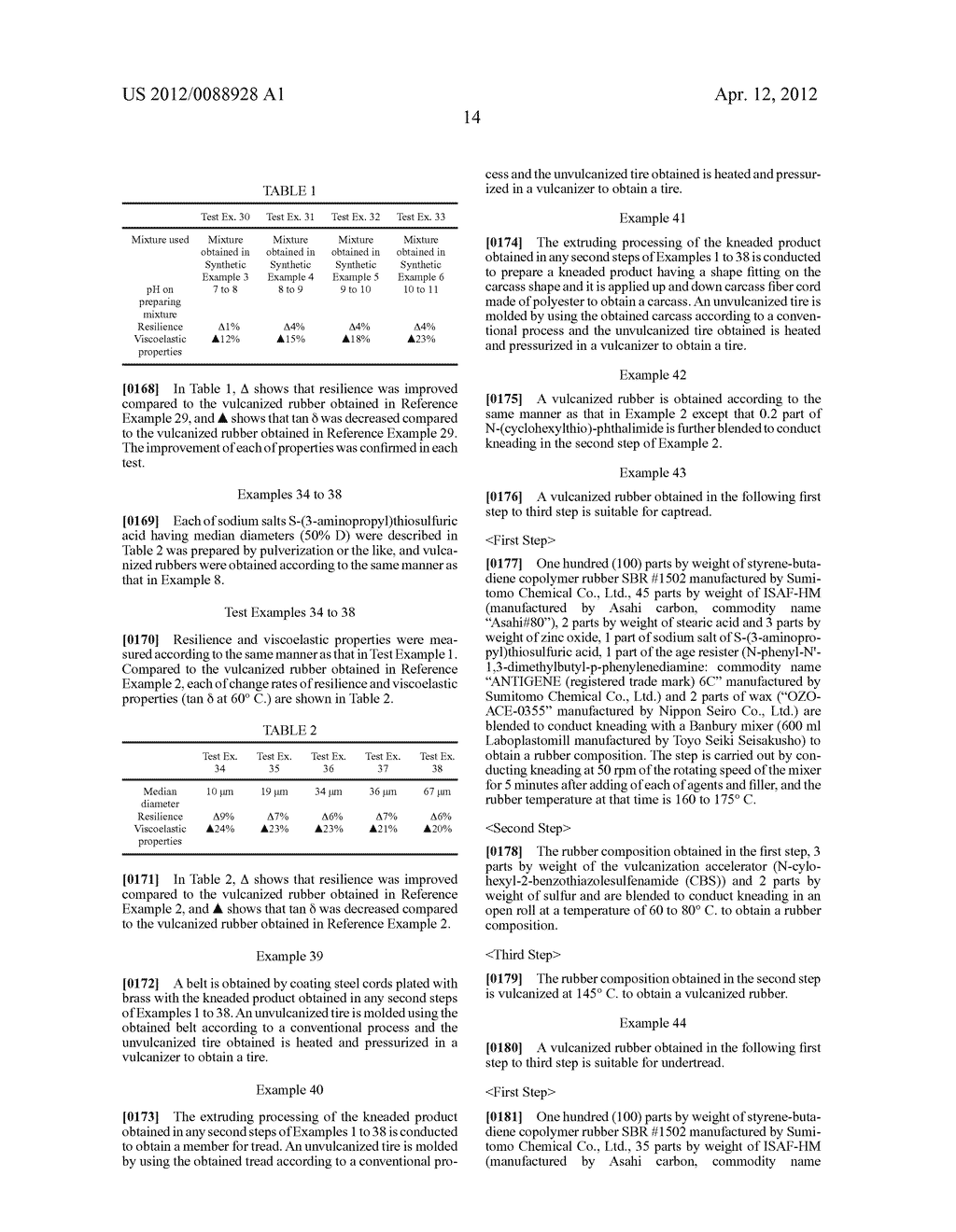 USE OF S- (3-AMINOPROPYL)THIOSULFURIC ACID OR METAL SALT THEREOF - diagram, schematic, and image 15