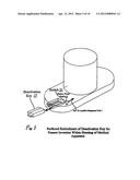 INCENTIVE SPIROMETRY DEVICE HAVING AN EXTERNALLY DISPOSED CAPACITIVE     SENSOR ASSEMBLY FOR PROMPTING PATIENT USE AND DETERMINING MEASUREMENTS     OBTAINED FROM SUCH PATIENT USAGE diagram and image