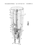 HAND HELD SURGICAL HANDLE ASSEMBLY, SURGICAL ADAPTERS FOR USE BETWEEN     SURGICAL HANDLE ASSEMBLY AND SURGICAL END EFFECTORS, AND METHODS OF USE diagram and image