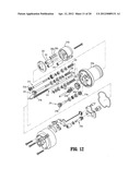 HAND HELD SURGICAL HANDLE ASSEMBLY, SURGICAL ADAPTERS FOR USE BETWEEN     SURGICAL HANDLE ASSEMBLY AND SURGICAL END EFFECTORS, AND METHODS OF USE diagram and image