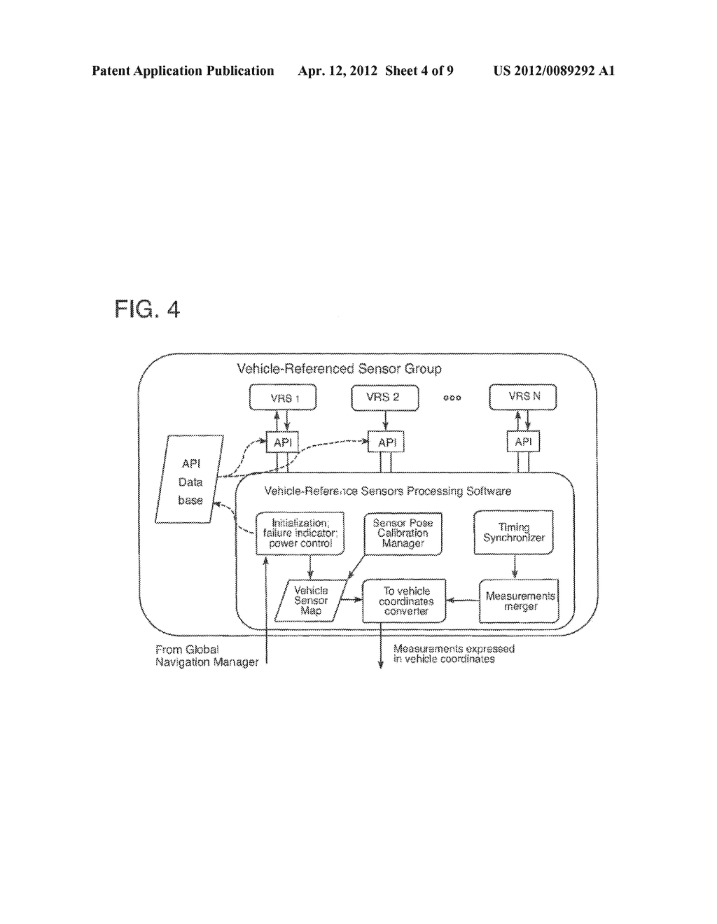 Architecture and Interface for a Device-Extensible Distributed Navigation     System - diagram, schematic, and image 05