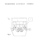 Method for controlling the air supply in a cylinder of a four-stroke     internal combustion engine with controlled ignition diagram and image