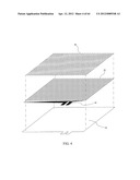 Sensor having a set of plates, and method diagram and image