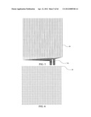 Sensor having a set of plates, and method diagram and image