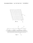 Sensor having a set of plates, and method diagram and image