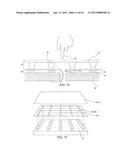 Sensor having a set of plates, and method diagram and image