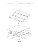 Sensor having a set of plates, and method diagram and image