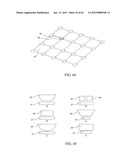 Sensor having a set of plates, and method diagram and image