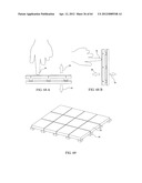 Sensor having a set of plates, and method diagram and image