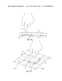 Sensor having a set of plates, and method diagram and image