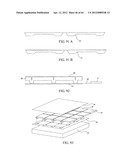 Sensor having a set of plates, and method diagram and image