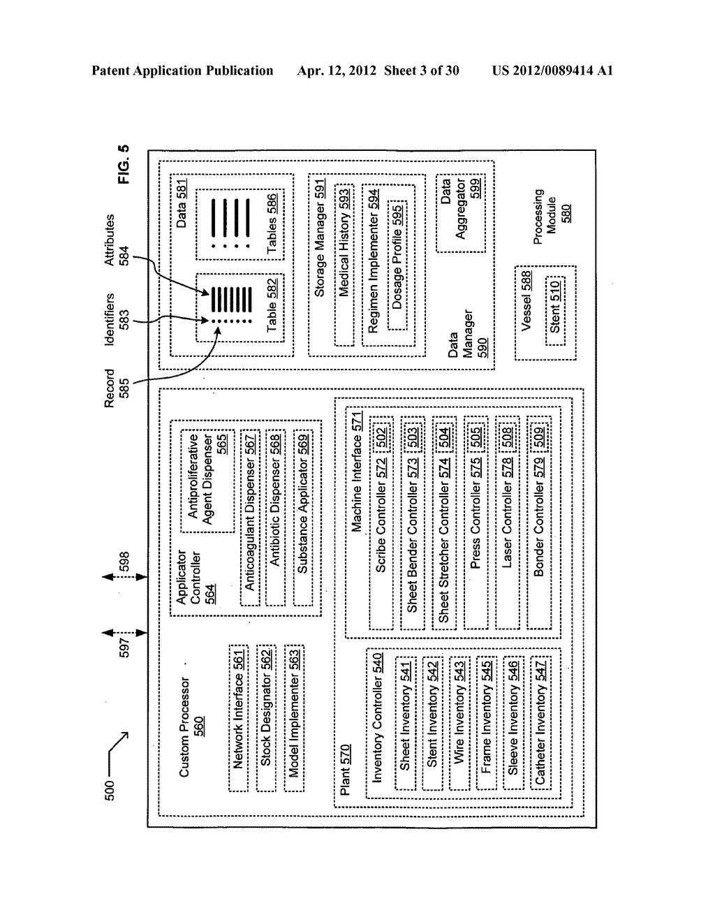 Specialty Stents with flow control features or the like - diagram, schematic, and image 04