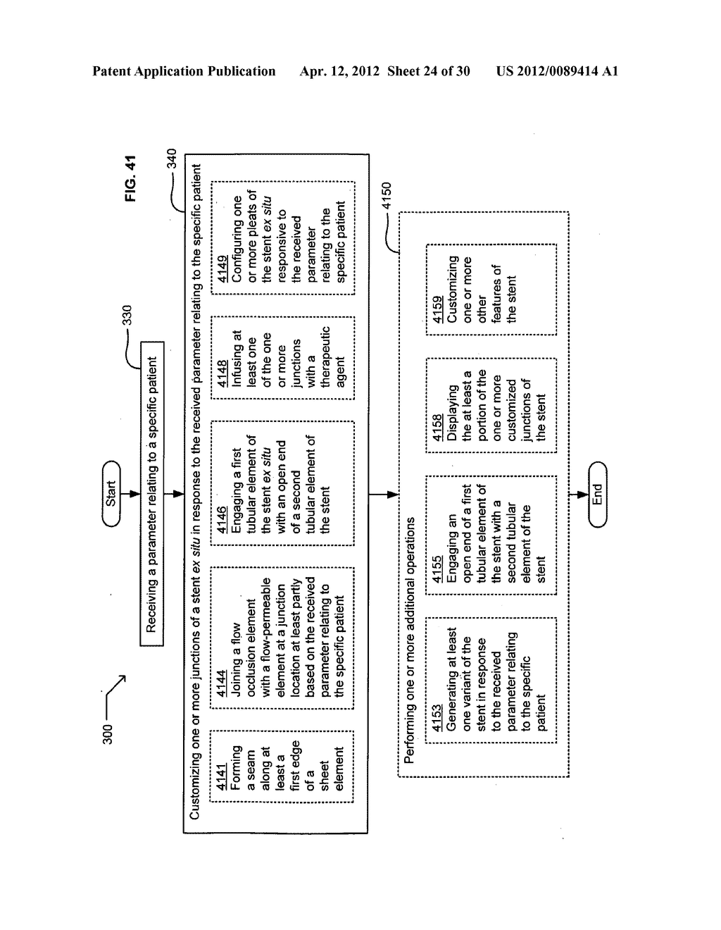 Specialty Stents with flow control features or the like - diagram, schematic, and image 25