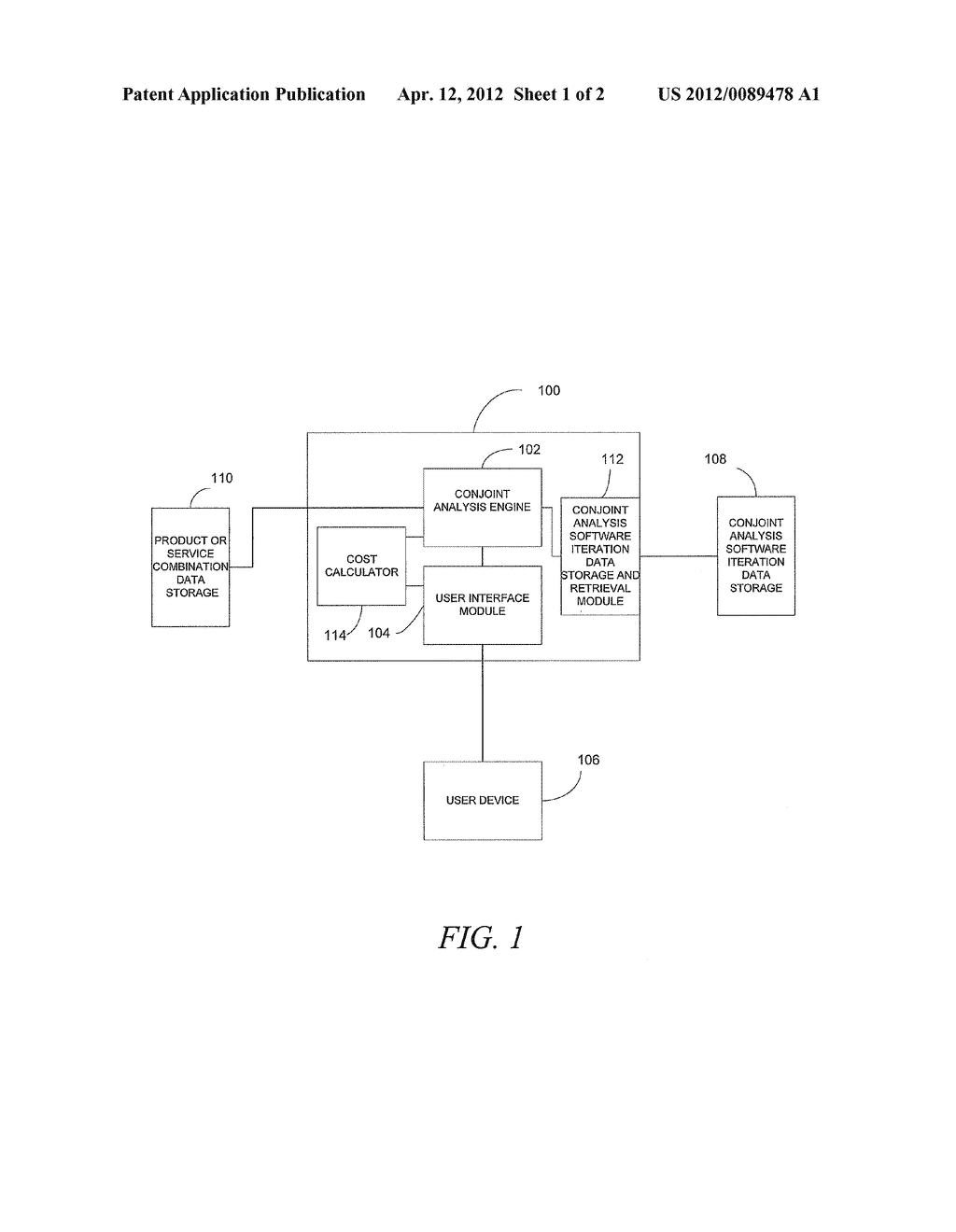 METHODS, SYSTEMS, AND COMPUTER READABLE MEDIA FOR USING STORED CONJOINT     ANALYSIS SOFTWARE ITERATION DATA IN CONJOINT ANALYSIS OF DIFFERENT     PRODUCT OR SERVICE COMBINATIONS - diagram, schematic, and image 02