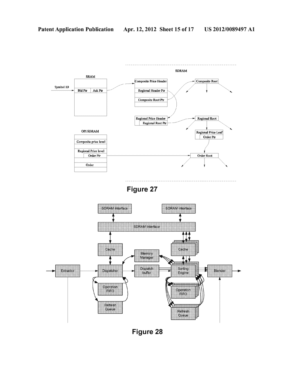 Method and Apparatus for High-Speed Processing of Financial Market Depth     Data - diagram, schematic, and image 16