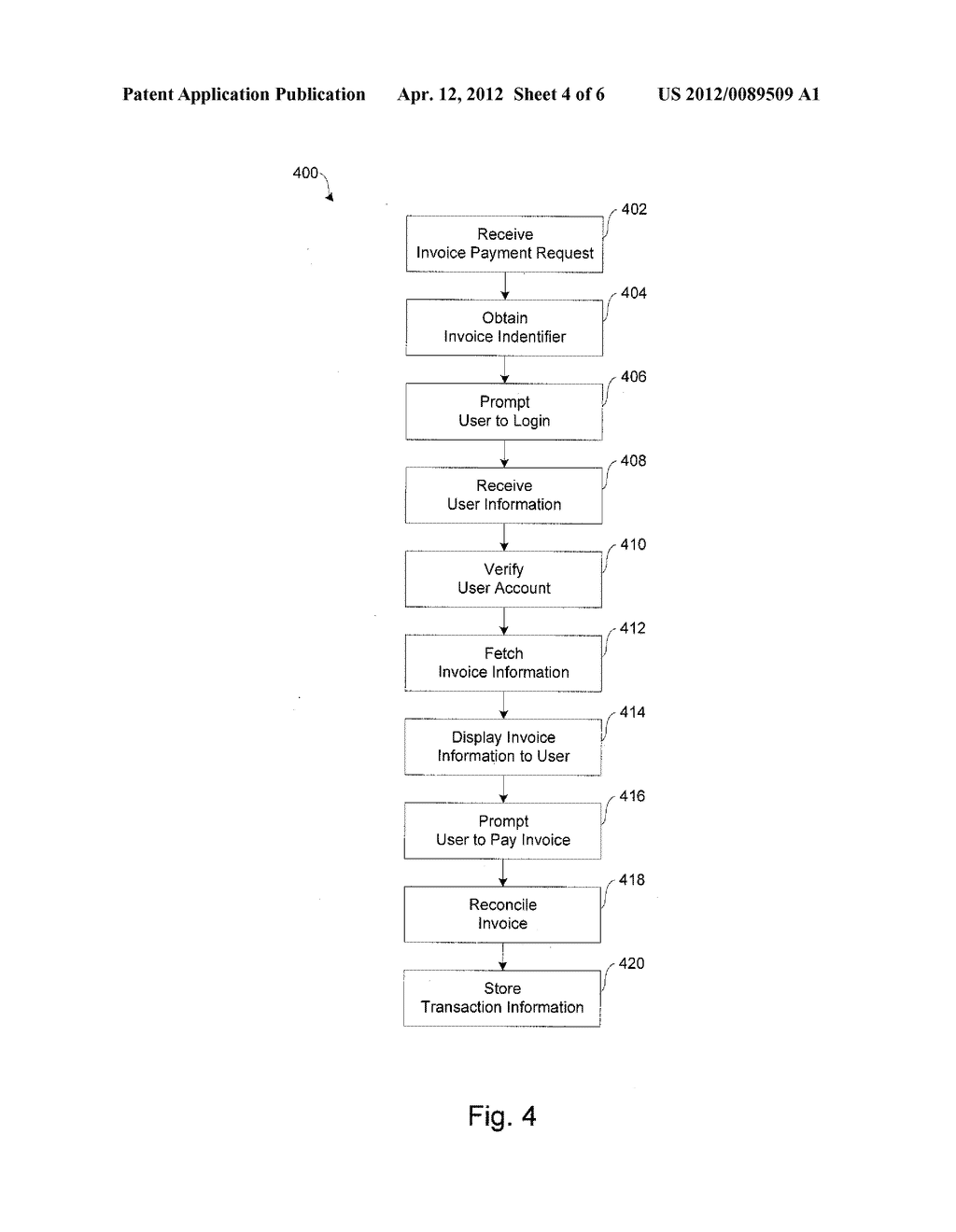 SYSTEMS AND METHODS FOR FACILITATING PAYMENT RECONCILIATION OVER A NETWORK - diagram, schematic, and image 05