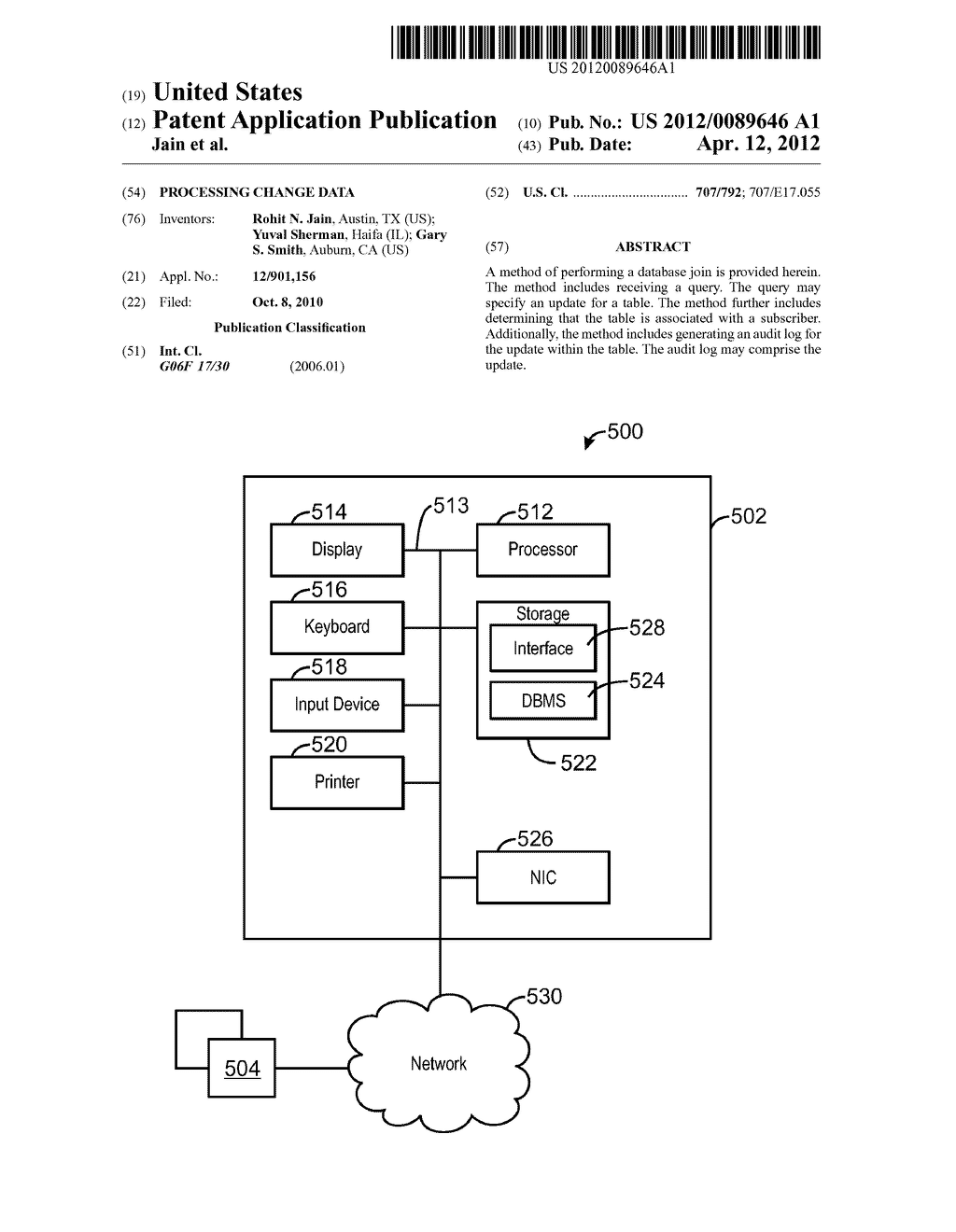 PROCESSING CHANGE DATA - diagram, schematic, and image 01