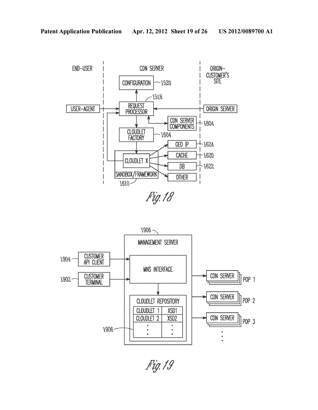 PROXY SERVER CONFIGURED FOR HIERARCHICAL CACHING AND DYNAMIC SITE     ACCELERATION AND CUSTOM OBJECT AND ASSOCIATED METHOD - diagram, schematic, and image 20