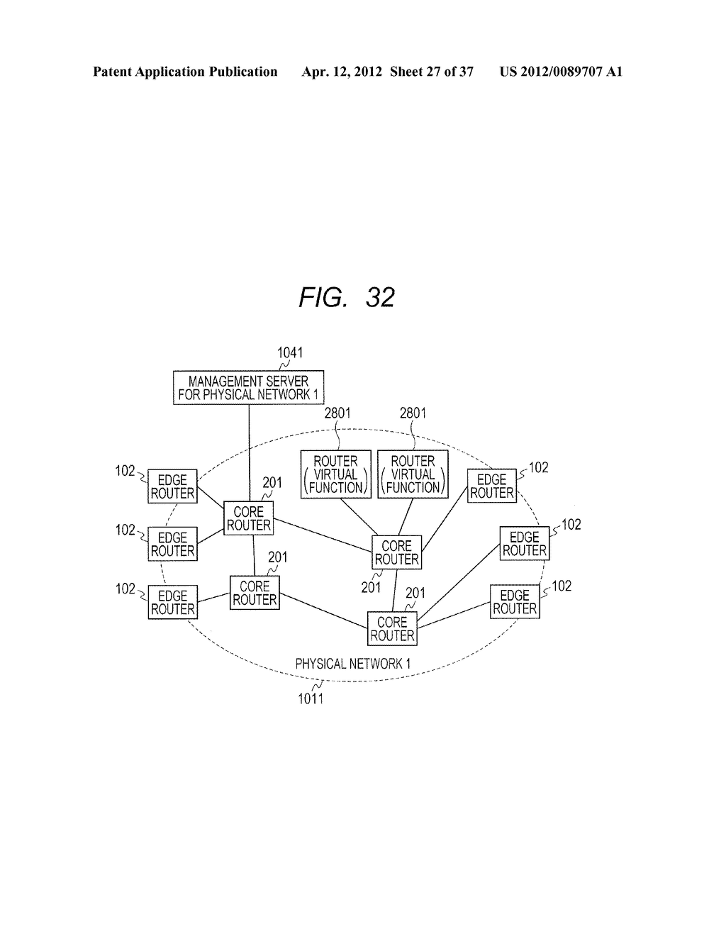 Virtual Network and Management Method of Virtual Network - diagram, schematic, and image 28