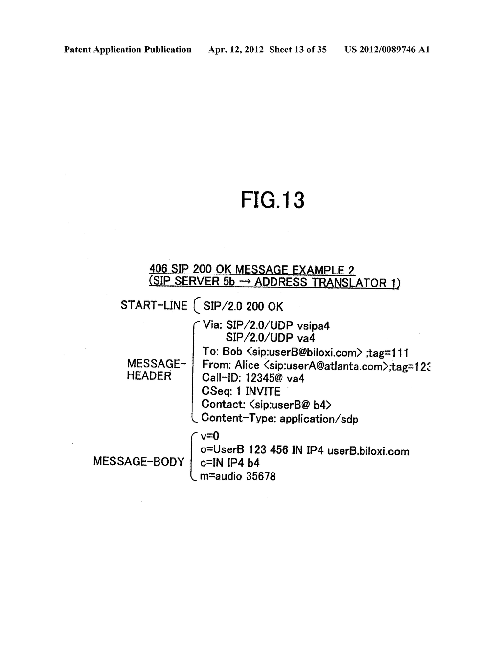 ADDRESS TRANSLATOR, MESSAGE PROCESSING METHOD AND EQUIPMENT - diagram, schematic, and image 14