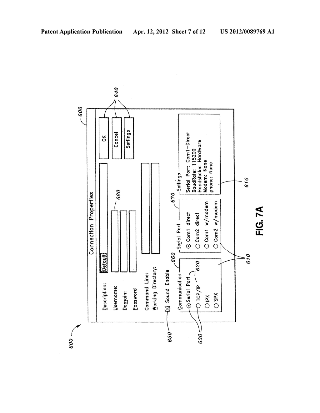 METHOD AND APPARATUS FOR DISPLAY OF WINDOWING APPLICATION PROGRAMS ON A     TERMINAL - diagram, schematic, and image 08