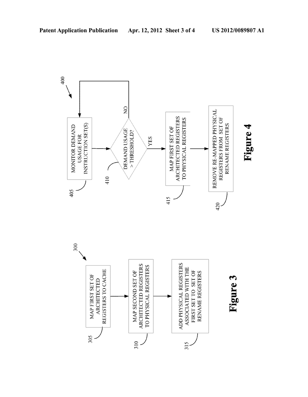 METHOD AND APPARATUS FOR FLOATING POINT REGISTER CACHING - diagram, schematic, and image 04