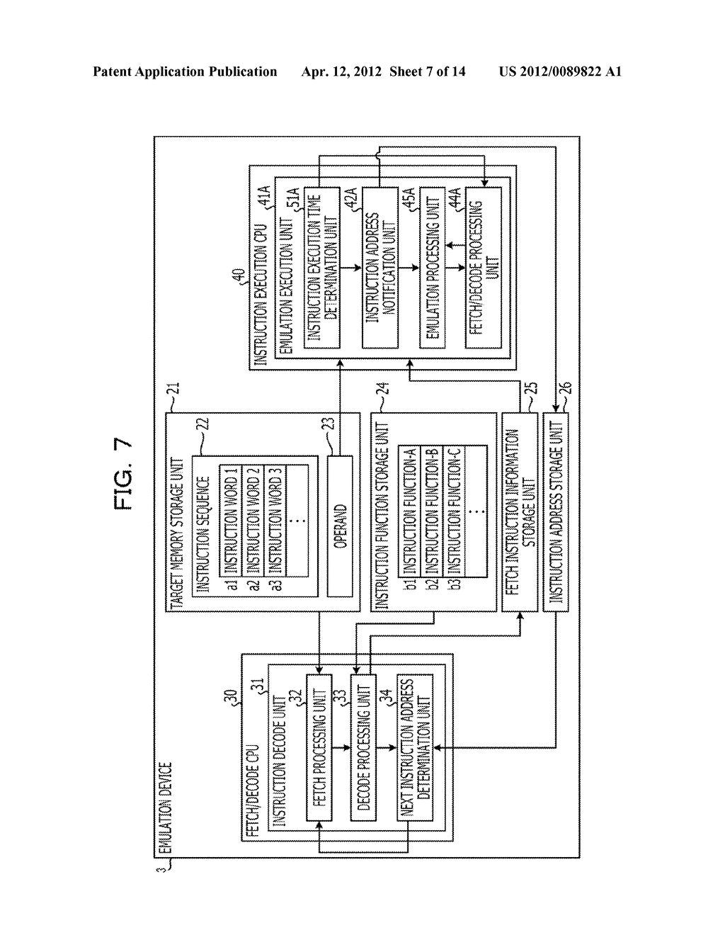 INFORMATION PROCESSING DEVICE AND EMULATION PROCESSING PROGRAM AND METHOD - diagram, schematic, and image 08