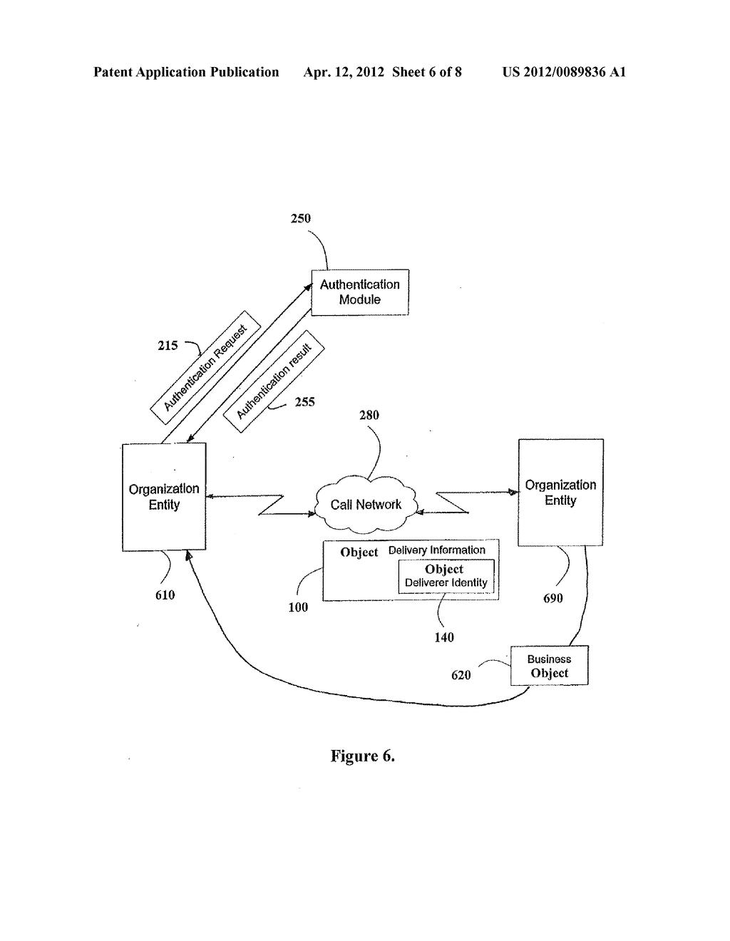 OBJECT DELIVERY AUTHENTICATION - diagram, schematic, and image 07