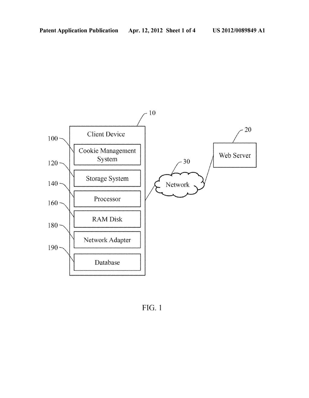 COOKIE MANAGEMENT SYSTEM AND METHOD - diagram, schematic, and image 02