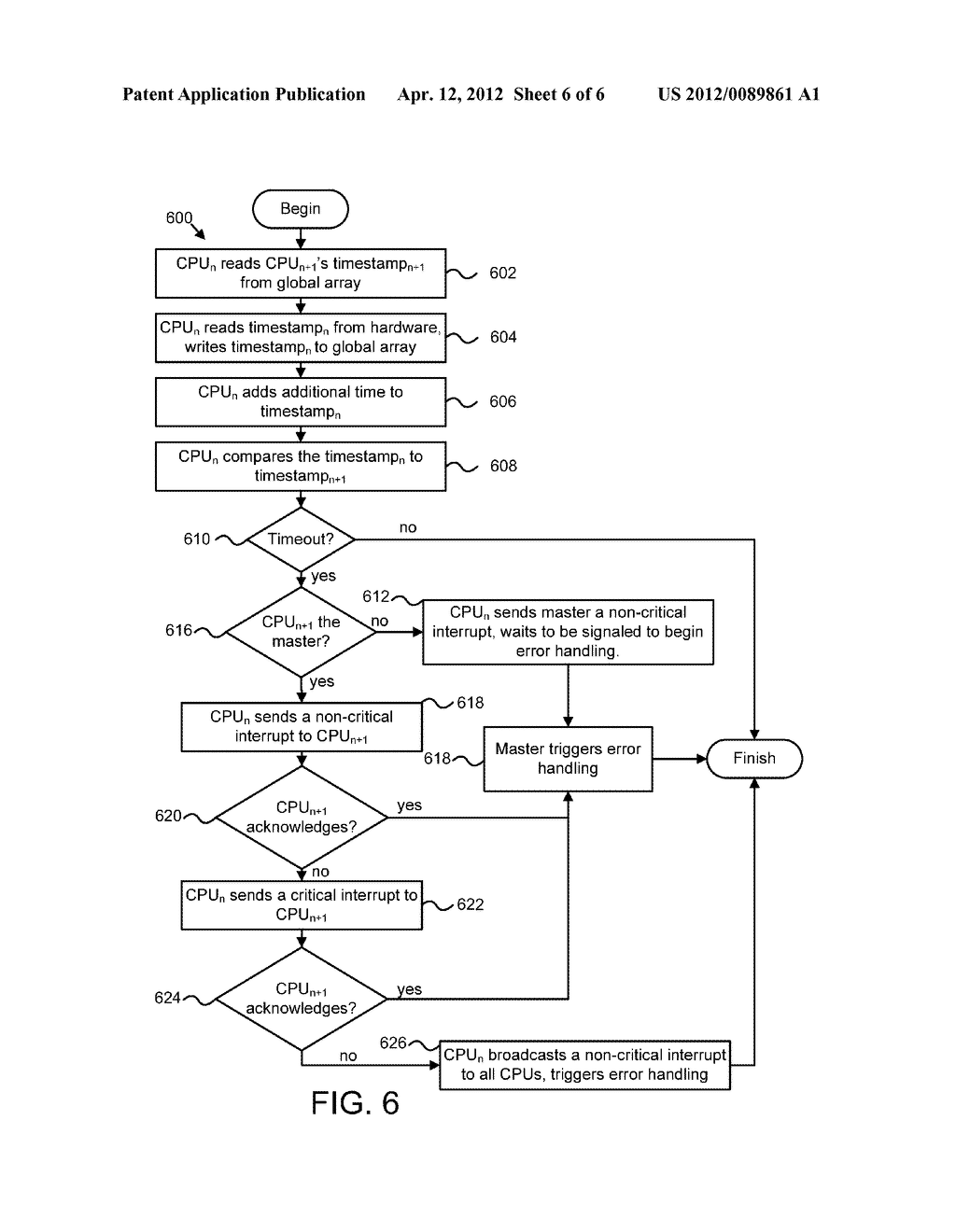 INTER-PROCESSOR FAILURE DETECTION AND RECOVERY - diagram, schematic, and image 07