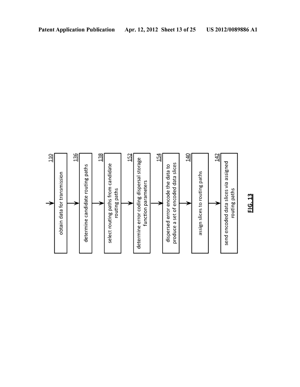 RELAYING DATA TRANSMITTED AS ENCODED DATA SLICES - diagram, schematic, and image 14