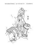 STEERING ASSEMBLY FOR SURFACE CLEANING DEVICE diagram and image