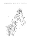 STEERING ASSEMBLY FOR SURFACE CLEANING DEVICE diagram and image