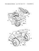 STEERING ASSEMBLY FOR SURFACE CLEANING DEVICE diagram and image