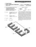 Full-Scale Architectural Template and Method for Installing Construction     Elements for Exhibitions, Trade Shows, Conventions and Events Without     Damaging Carpet or Floor diagram and image