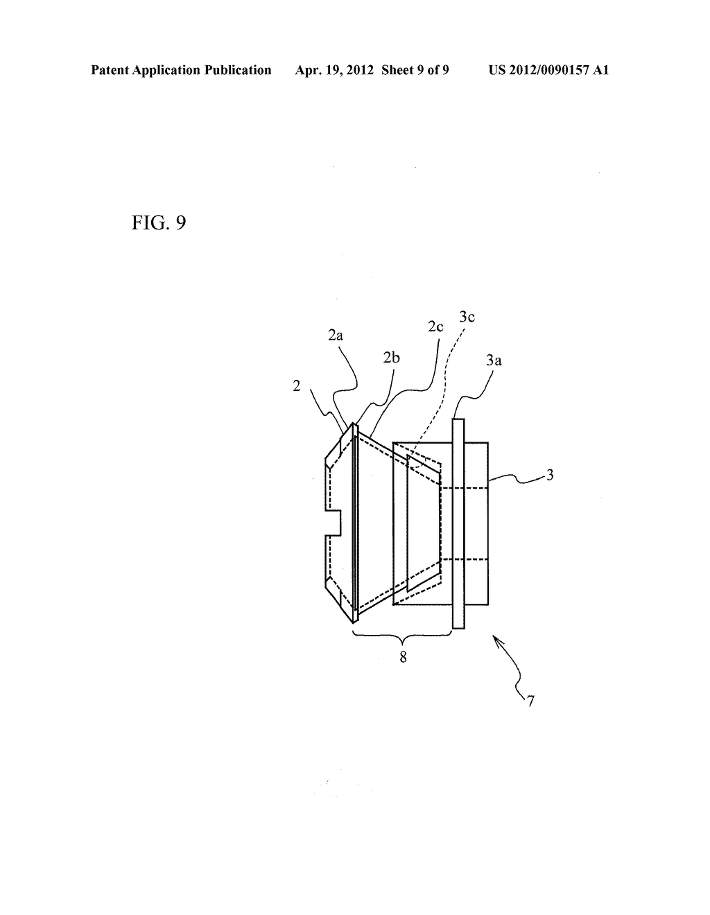 FASTENING DEVICE, CASING USING SAME, AND FASTENING METHOD - diagram, schematic, and image 10