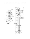 BOLLARD ADVERTISING SYSTEMS AND METHODS diagram and image