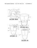 METHOD OF COVERING A POTTED PLANT OR FLORAL GROUPING WITH A FLORAL SLEEVE diagram and image