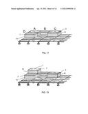 Three dimensional tiled deck accessories diagram and image