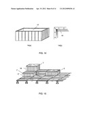 Three dimensional tiled deck accessories diagram and image