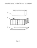 Three dimensional tiled deck accessories diagram and image