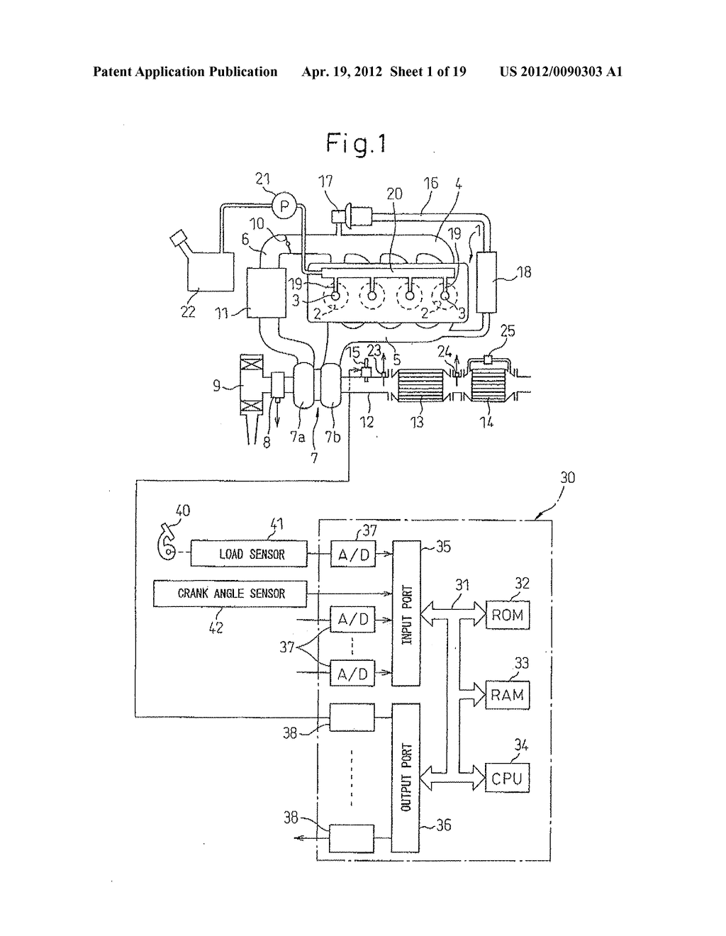 EXHAUST PURIFICATION SYSTEM OF INTERNAL COMBUSTION ENGINE - diagram, schematic, and image 02