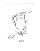 METHOD AND APPARATUS FOR AN ELECTRICALLY COOLED PITCHER diagram and image