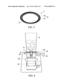 MACHINE FOR CUTTING AND GRINDING FRUITS, VEGETABLES AND FOODS diagram and image