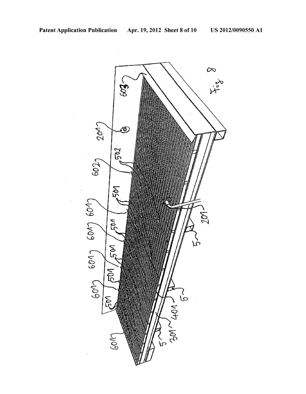 DEVICE FOR CLEANING AND CARING FOR HOOVES OR CLAWS OF LIVESTOCK - diagram, schematic, and image 09