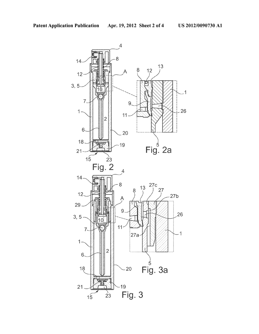 METHOD AND BOTTLE FOR DISPENSING A FLUID PRODUCT - diagram, schematic, and image 03