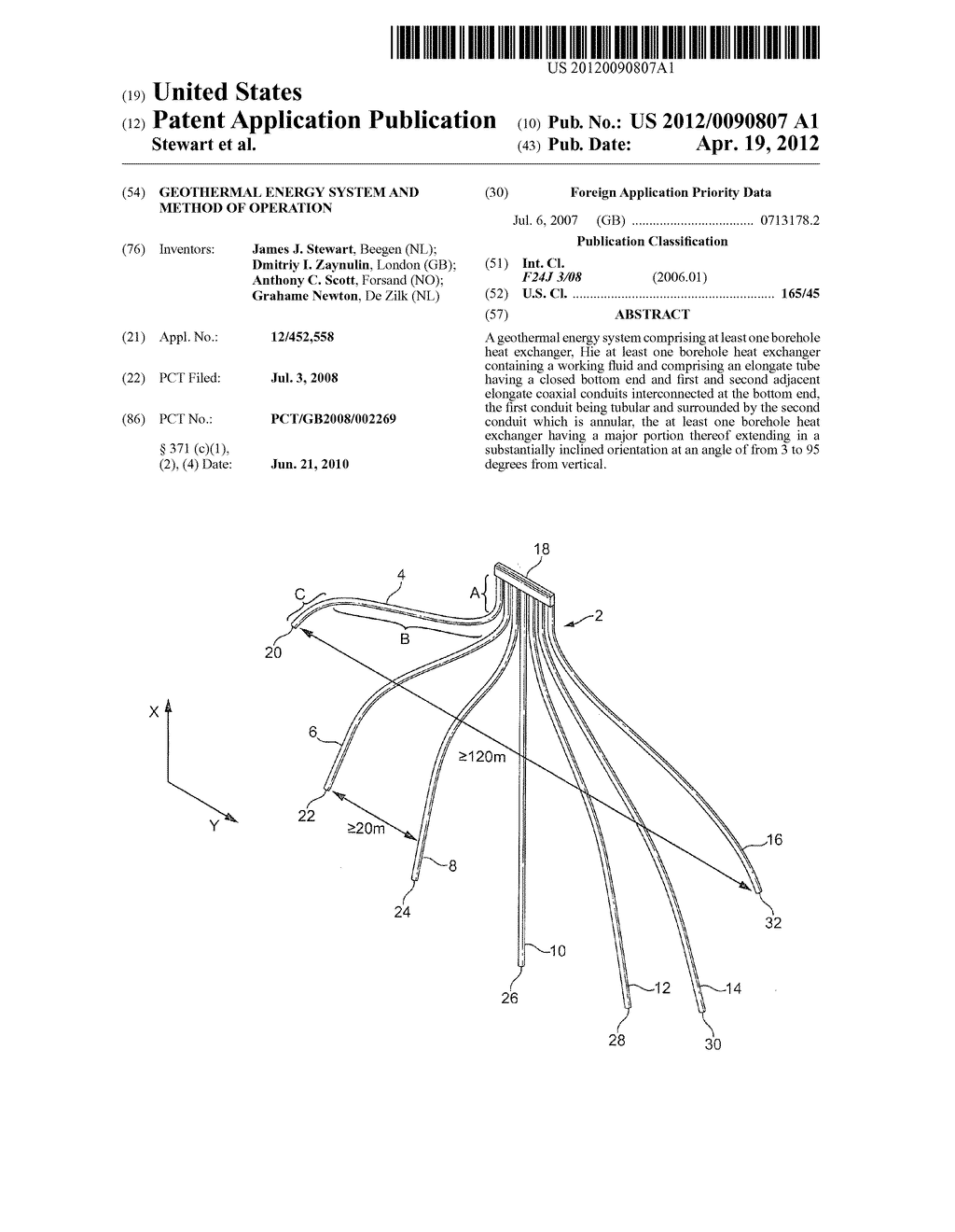 GEOTHERMAL ENERGY SYSTEM AND METHOD OF OPERATION - diagram, schematic, and image 01